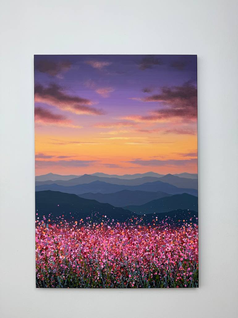 Original Abstract Landscape Painting by Ivan Didovodiuk