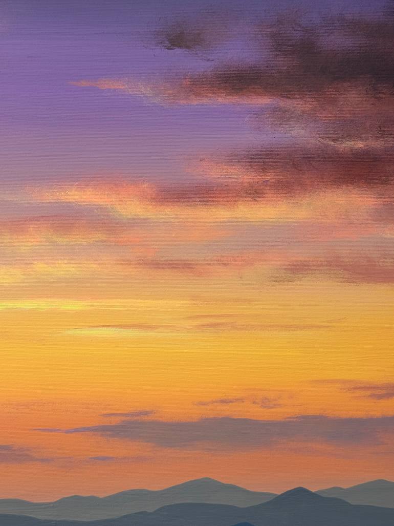 Original Abstract Landscape Painting by Ivan Didovodiuk