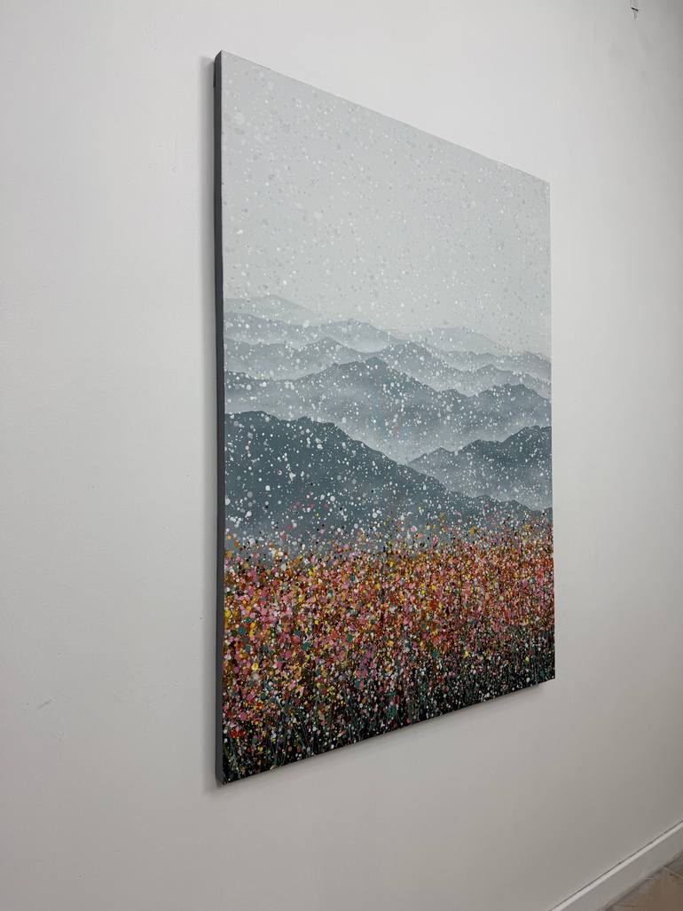 Original Abstract Landscape Painting by Ivan Didovodiuk