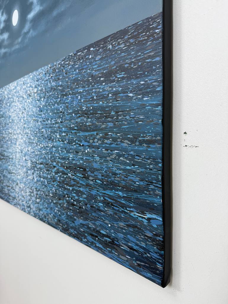 Original Abstract Seascape Painting by Ivan Didovodiuk