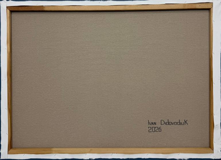 Original Abstract Expressionism Seascape Painting by Ivan Didovodiuk