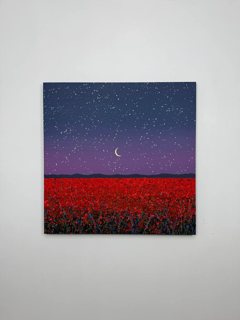 Original Abstract Landscape Painting by Ivan Didovodiuk