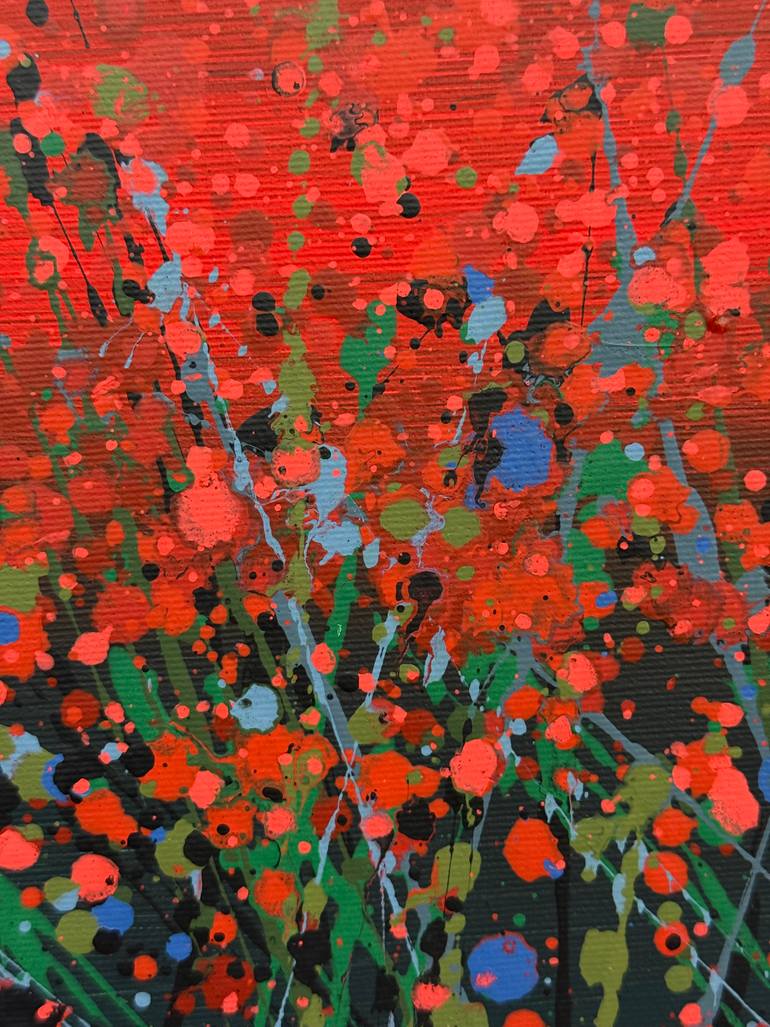 Original Abstract Landscape Painting by Ivan Didovodiuk