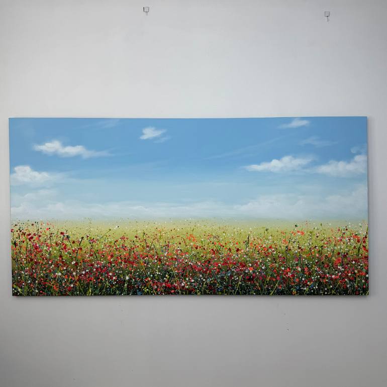 Original Abstract Landscape Painting by Ivan Didovodiuk
