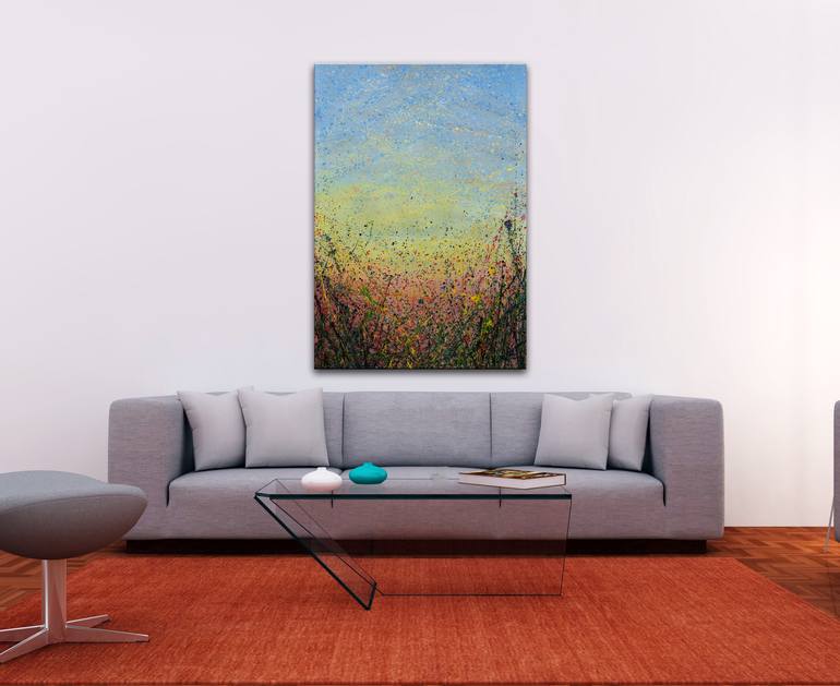 Original Abstract Landscape Painting by Ivan Didovodiuk