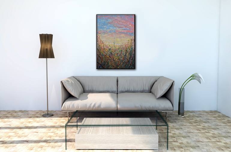 Original Abstract Landscape Painting by Ivan Didovodiuk