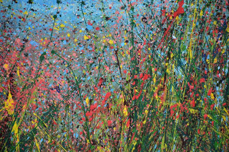 Original Abstract Landscape Painting by Ivan Didovodiuk