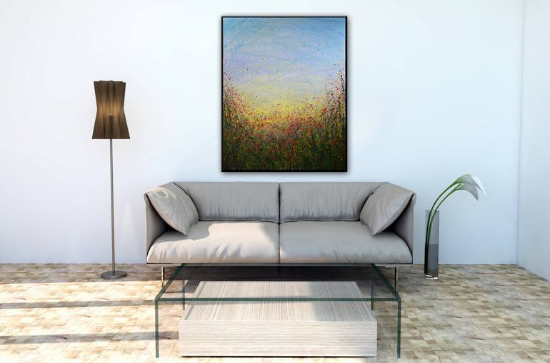 Original Abstract Landscape Painting by Ivan Didovodiuk