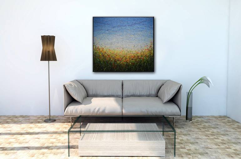 Original Abstract Landscape Painting by Ivan Didovodiuk