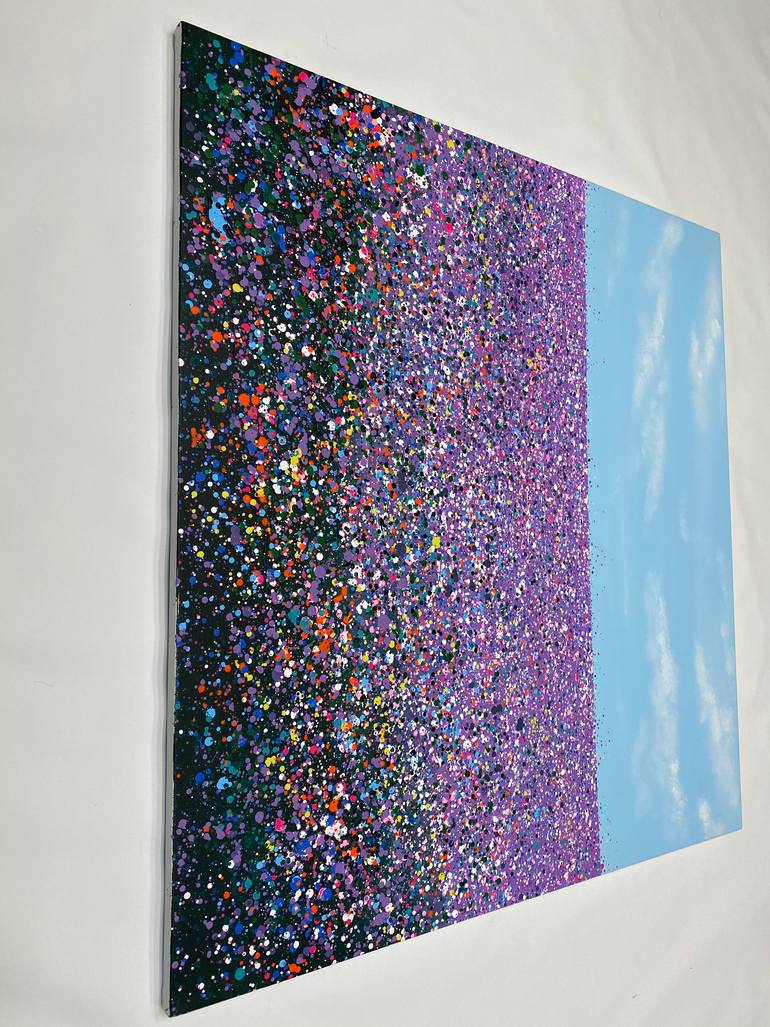 Original Abstract Landscape Painting by Ivan Didovodiuk