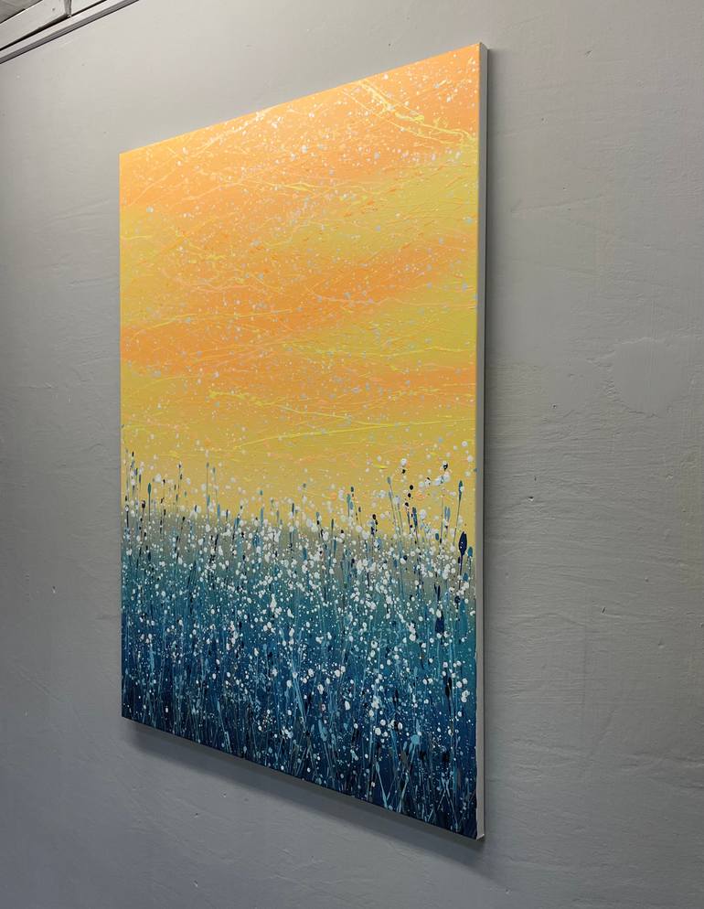 Original Abstract Landscape Painting by Ivan Didovodiuk