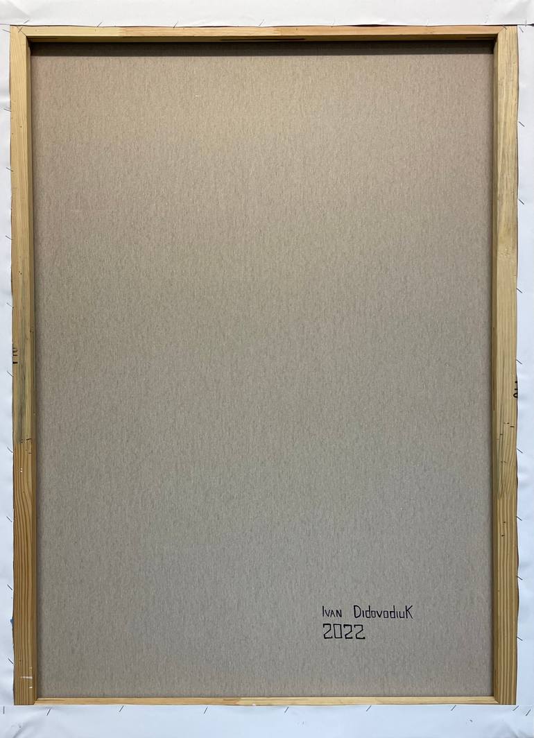 Original Abstract Landscape Painting by Ivan Didovodiuk