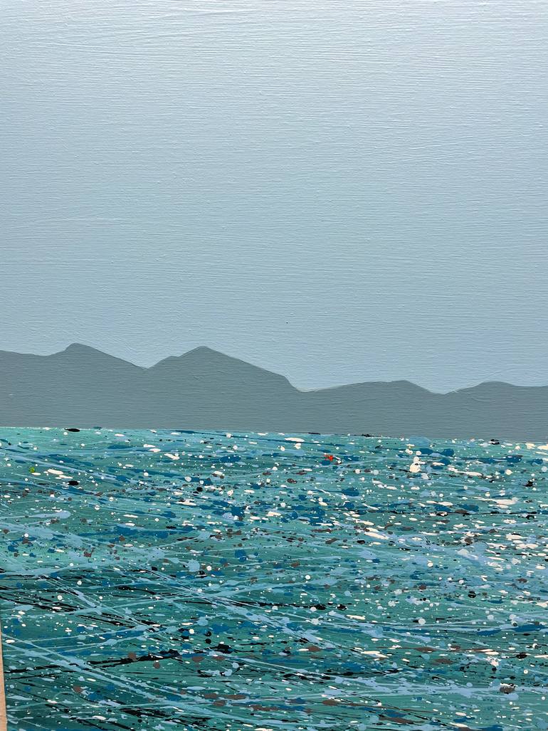 Original Abstract Seascape Painting by Ivan Didovodiuk