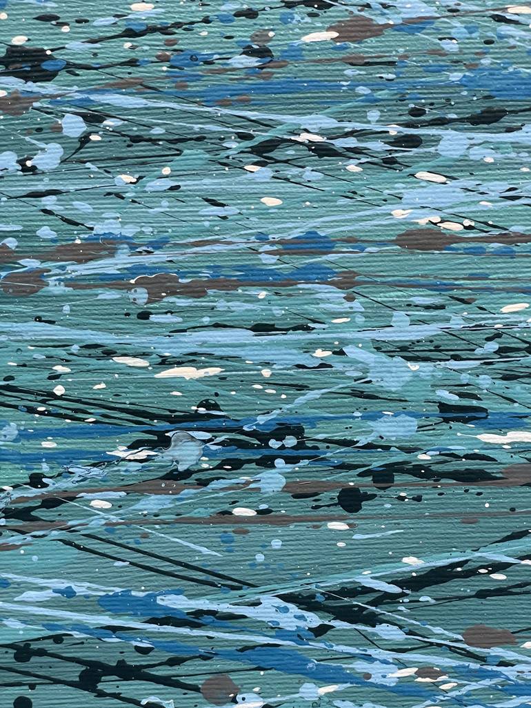 Original Abstract Seascape Painting by Ivan Didovodiuk