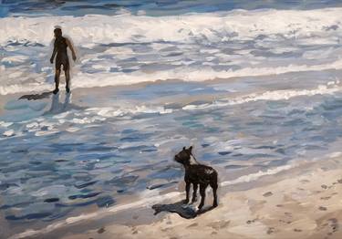 Print of Beach Paintings by Simone De Villiers