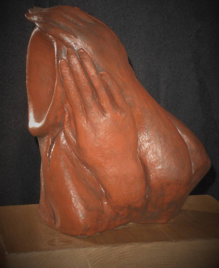 Original Portrait Sculpture by Olympia Letsiou