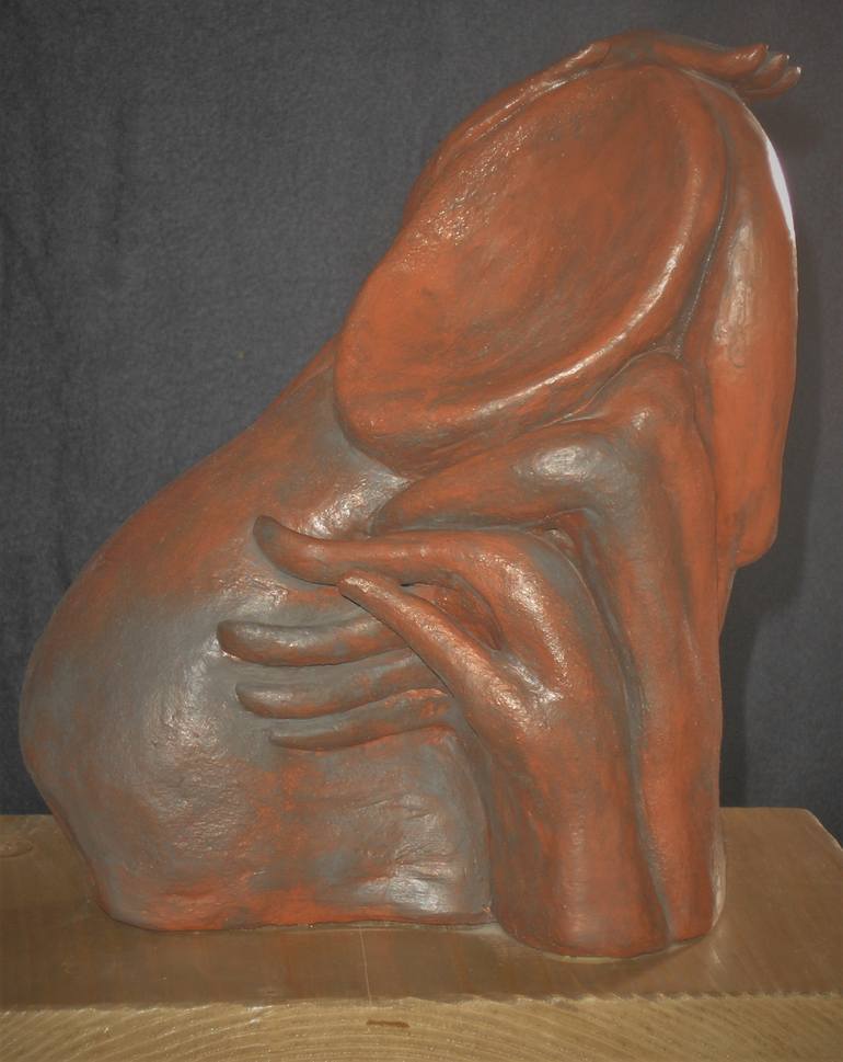 Original Portrait Sculpture by Olympia Letsiou