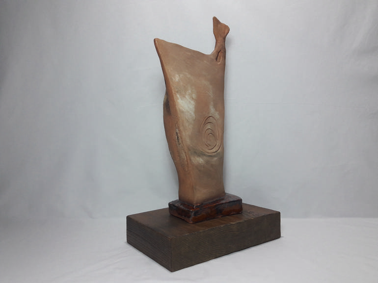 Original Figurative Abstract Sculpture by Olympia Letsiou