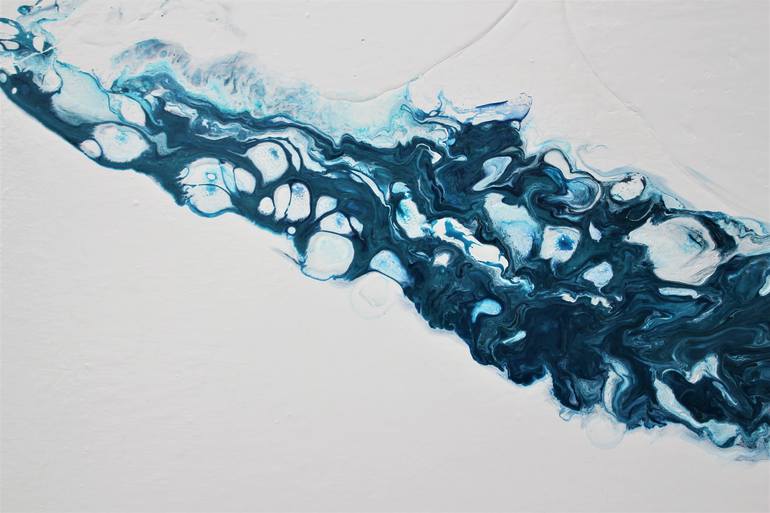 Original Abstract Seascape Painting by Alastair Becker