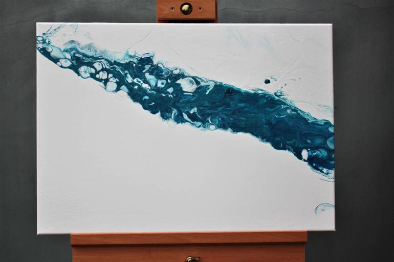 Original Abstract Seascape Painting by Alastair Becker