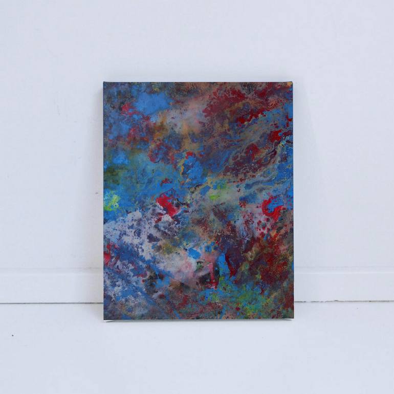 Original Abstract Expressionism Abstract Painting by Santiago Jäger