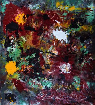 Print of Abstract Expressionism Abstract Paintings by Santiago Jäger