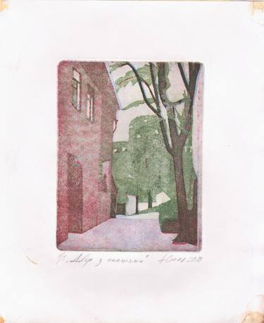 Print of Figurative Landscape Printmaking by Andrii Sokolenko