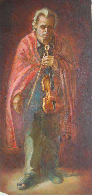 The sad violinist 2 thumb