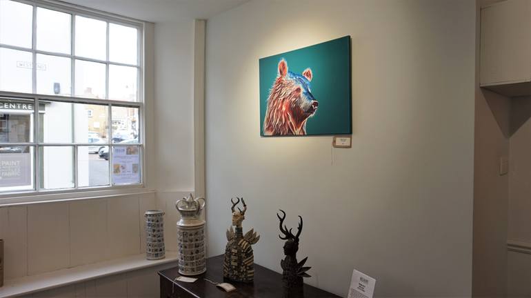 Original Figurative Animal Painting by KatrīNa TračUma