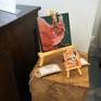 On display at the Emerging Artists exhibition 2018 at Bils &amp; Rye gallery in York, UK