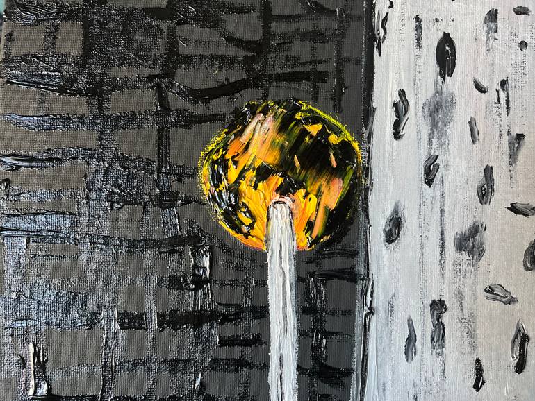 Original Abstract Food & Drink Painting by Julie Mullen