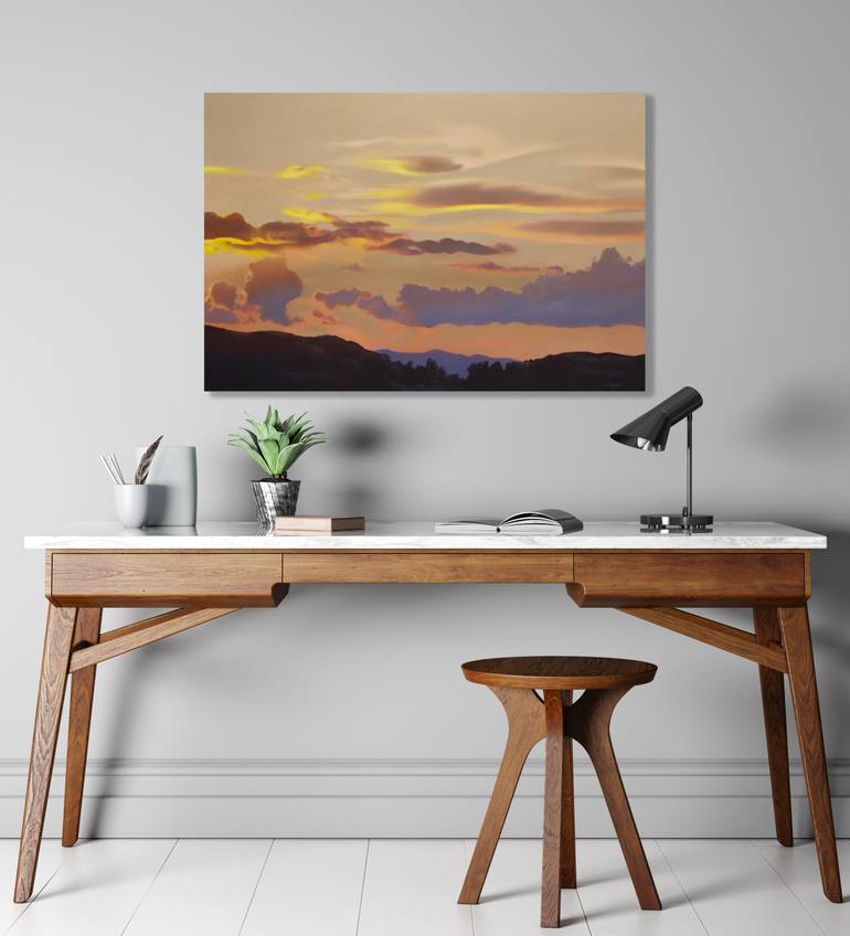 Original Fine Art Landscape Painting by Vera Higgins