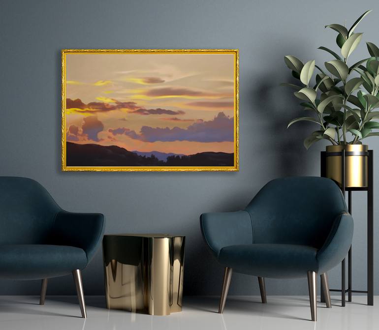 Original Fine Art Landscape Painting by Vera Higgins