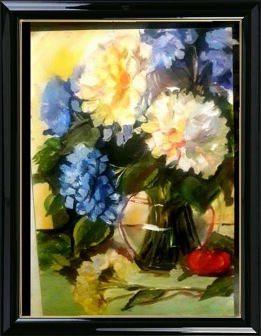 Original Floral Paintings by Kat Tran