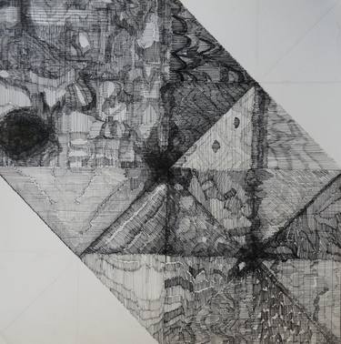 Original Fine Art Abstract Drawings by Anna Jannack