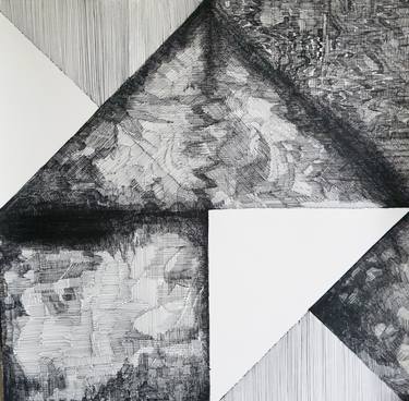Original Fine Art Abstract Drawings by Anna Jannack