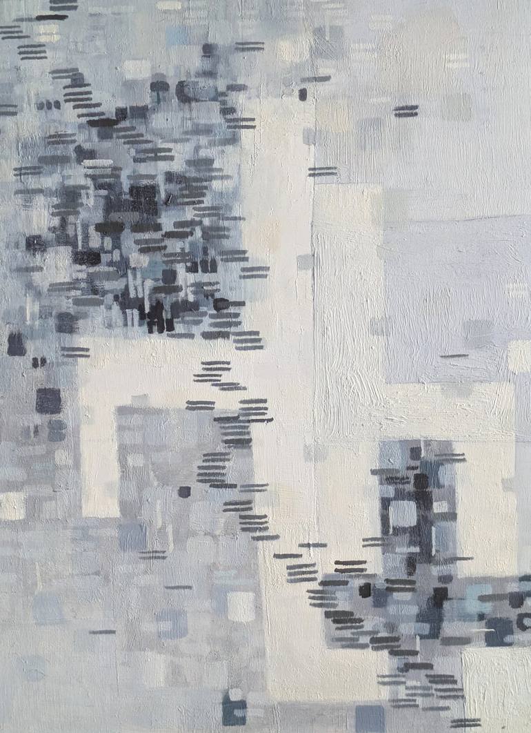 Original Minimalism Abstract Paintings by Anna Jannack