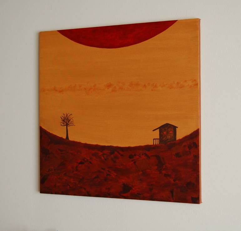 Original Abstract Landscape Painting by Aarin Richard