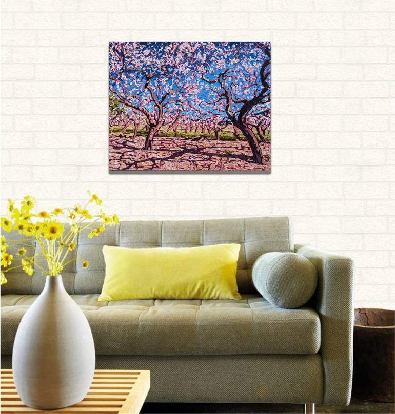 Original Contemporary Landscape Painting by Irina Goldenfish