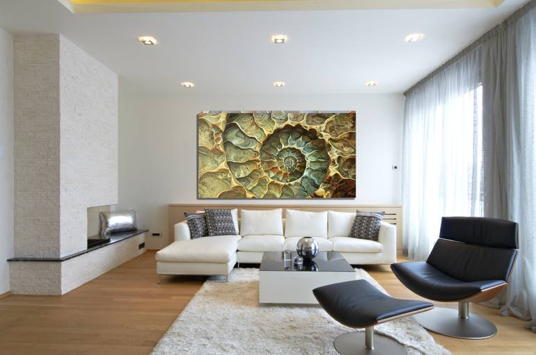 Original Contemporary Abstract Painting by Irina Goldenfish