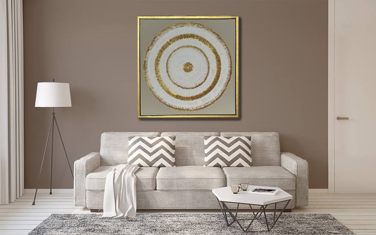 Original Contemporary Abstract Painting by Irina Goldenfish