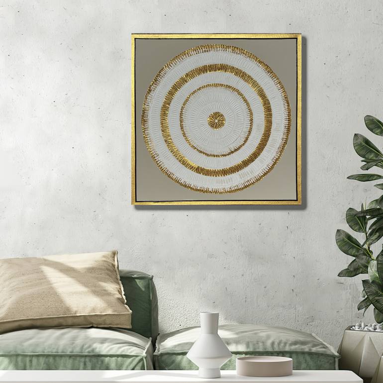 Original Contemporary Abstract Painting by Irina Goldenfish