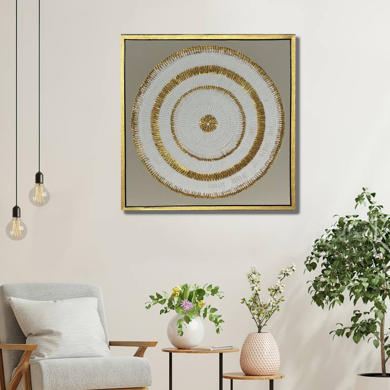 Original Contemporary Abstract Painting by Irina Goldenfish
