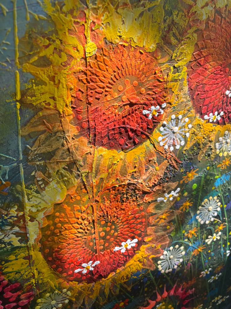Original Contemporary Landscape Painting by Irina Goldenfish