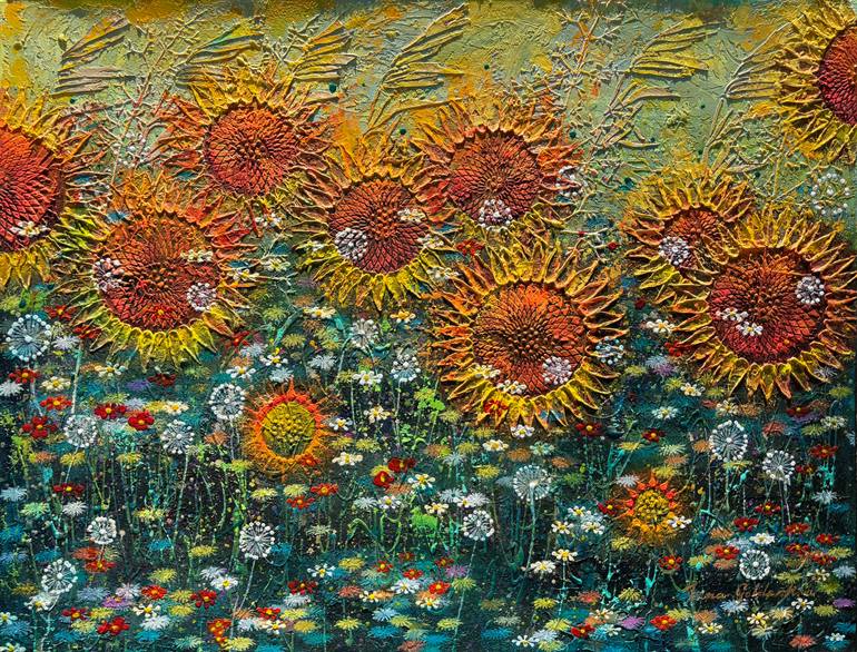 Original  Painting by irina goldenfish