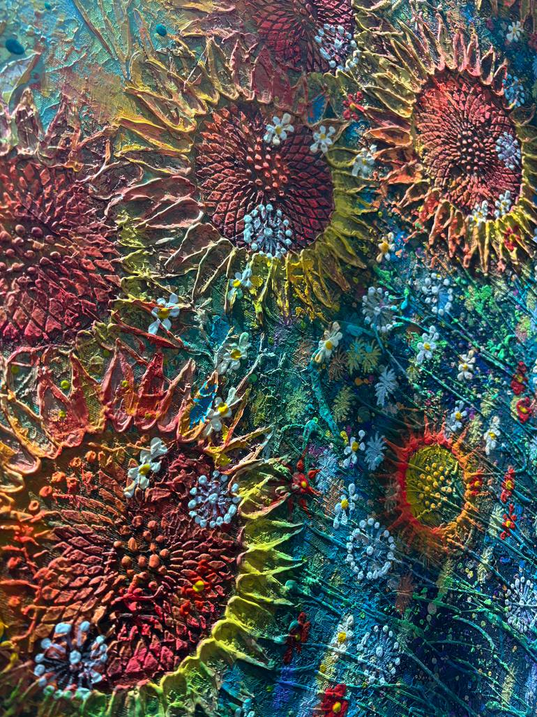Original Contemporary Landscape Painting by Irina Goldenfish