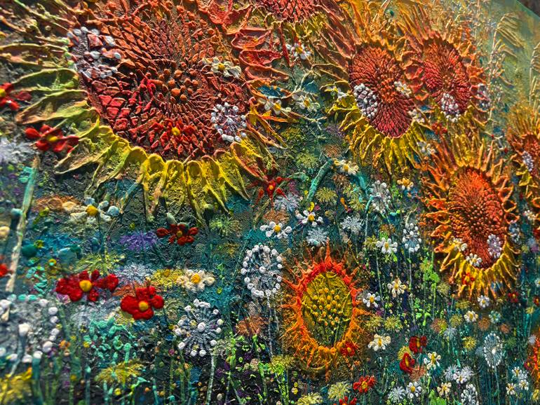 Original Contemporary Landscape Painting by Irina Goldenfish