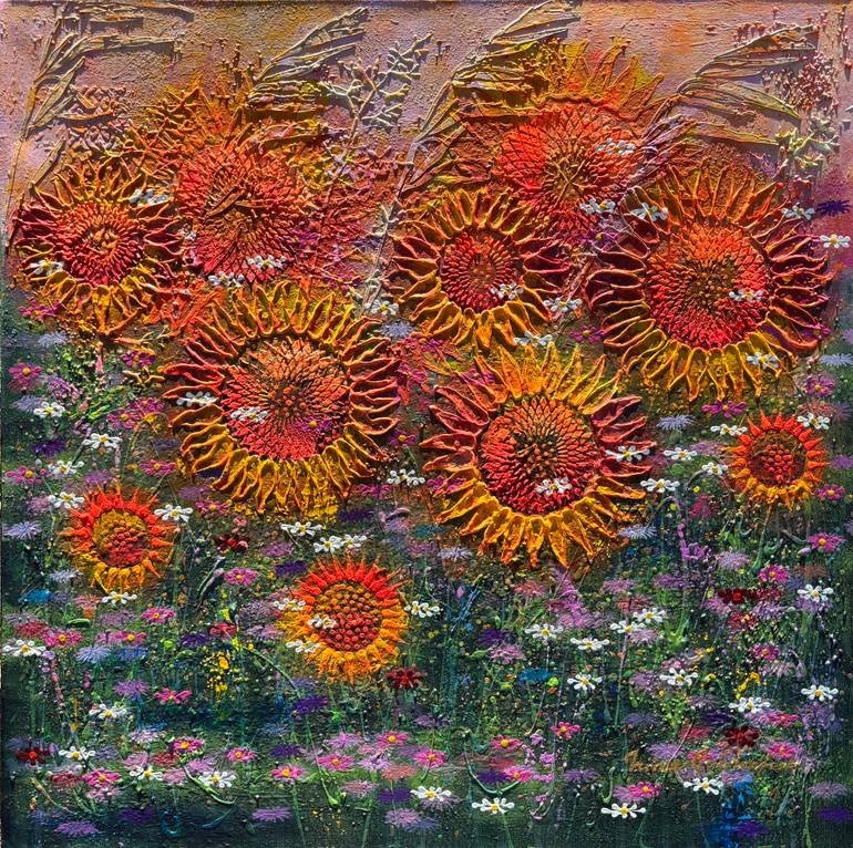 Original  Painting by irina goldenfish
