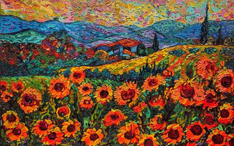 Original  Painting by irina goldenfish