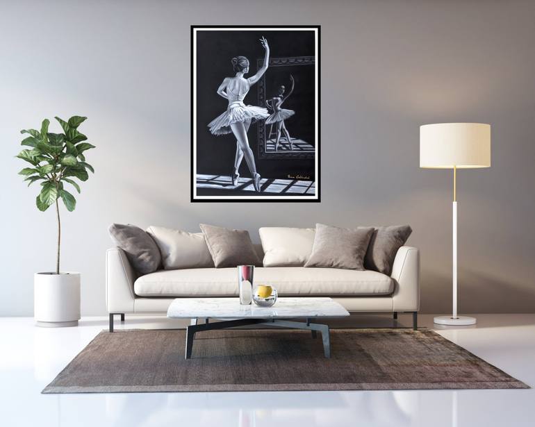 Original Figurative Women Painting by Irina Goldenfish